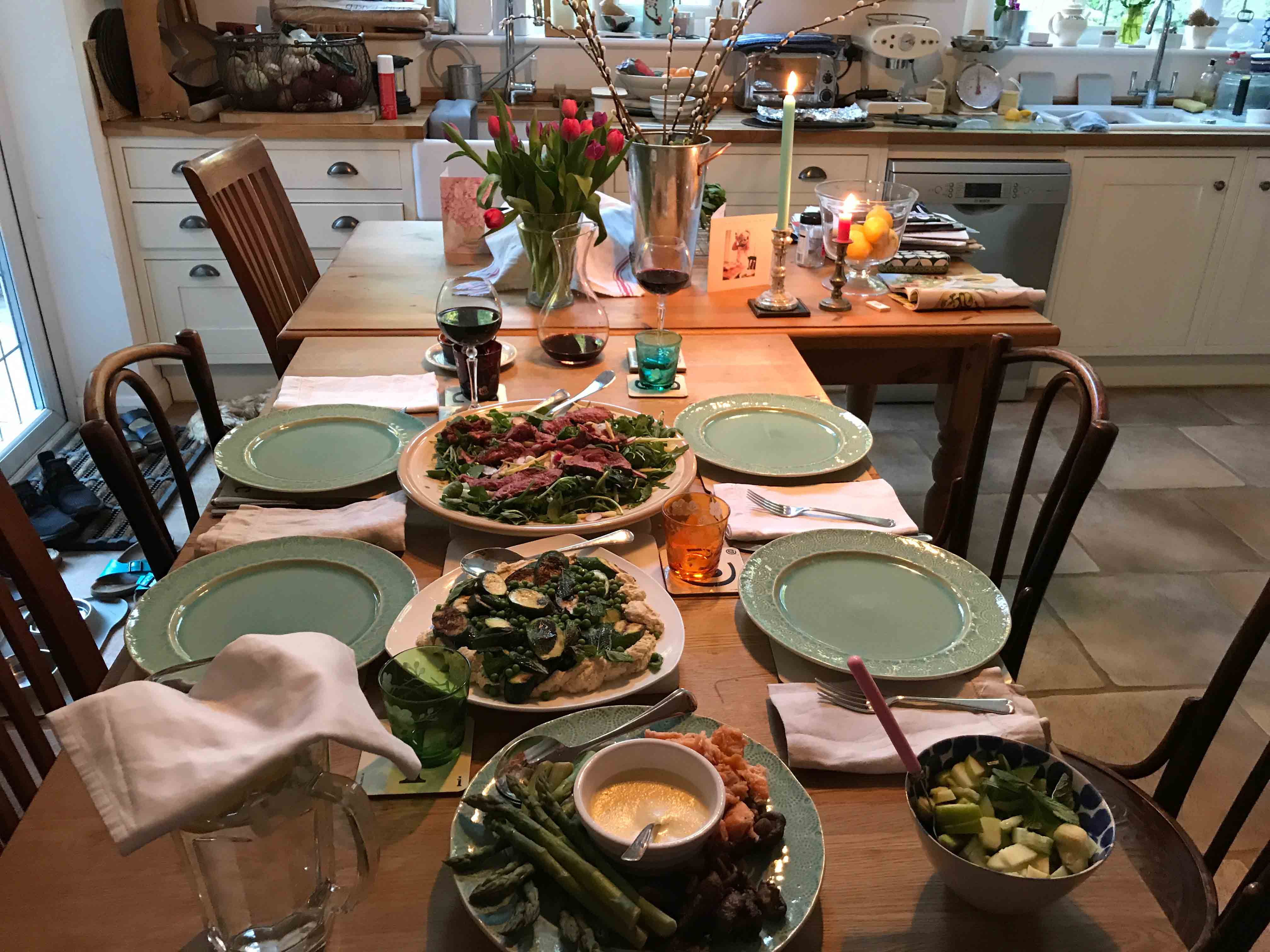 My birthday supper, 2018